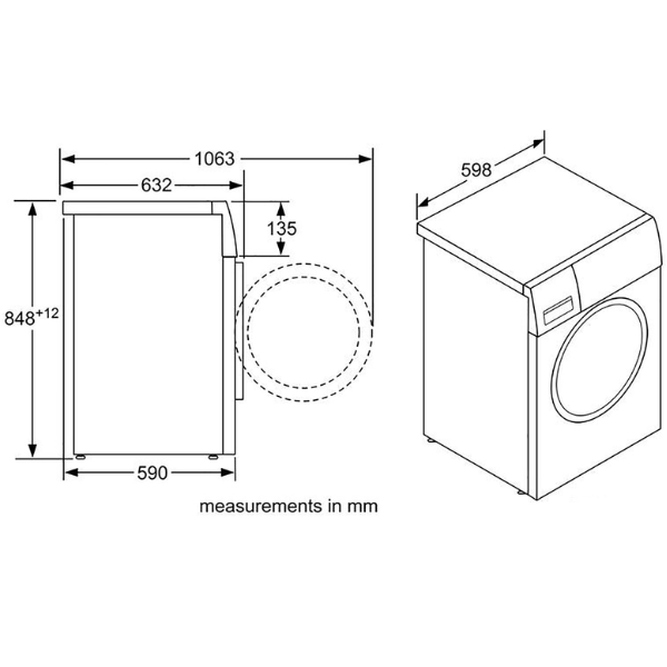 ảnh sản phẩm Máy giặt Bosch HMH.WAU28440SG Serie 6