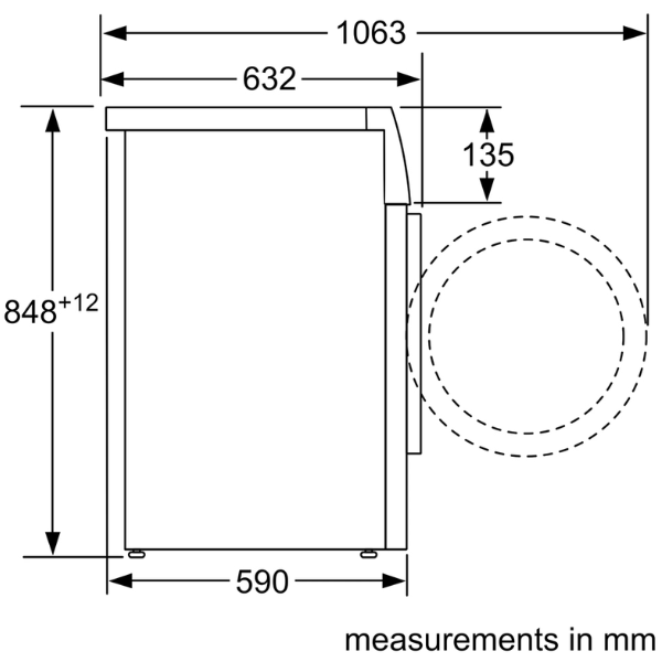 ảnh sản phẩm Máy giặt Bosch HMH.WAV28L40SG Series 8