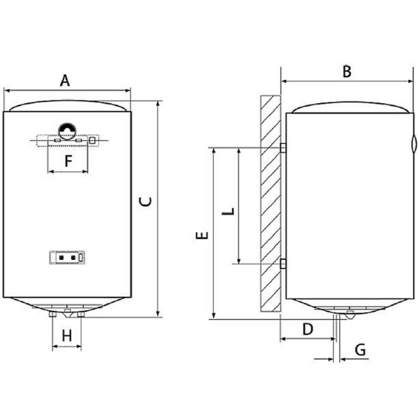 ảnh sản phẩm Máy nước nóng Ferroli AQUA E 100L