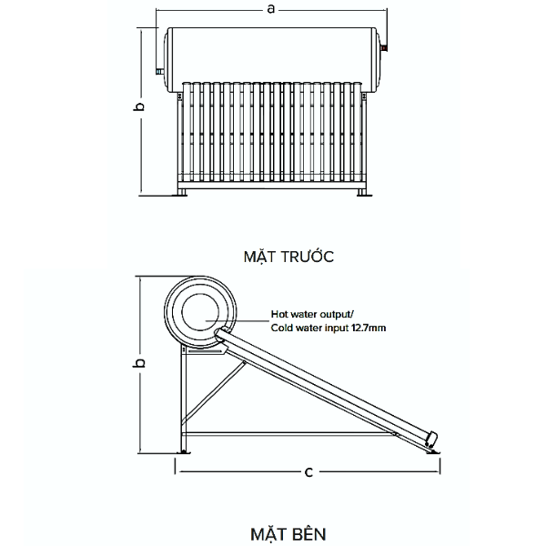 ảnh sản phẩm Máy nước nóng Ariston Eco Tube ECO2 1810 25 TNSS