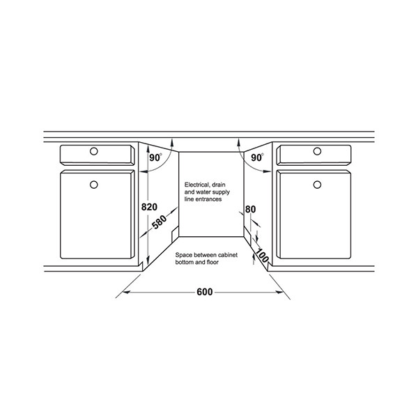 ảnh sản phẩm Máy rửa chén Hafele HDW-FI60AB 538.21.330