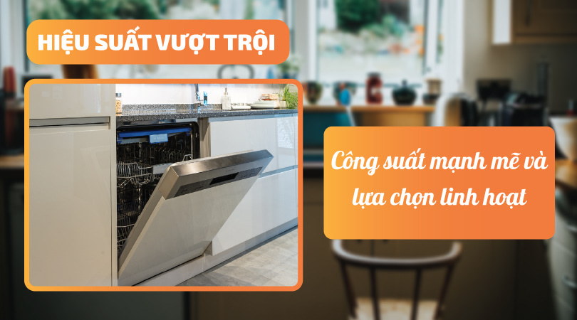 Hiệu suất của máy rửa chén Malloca WQP12-J7309K E5