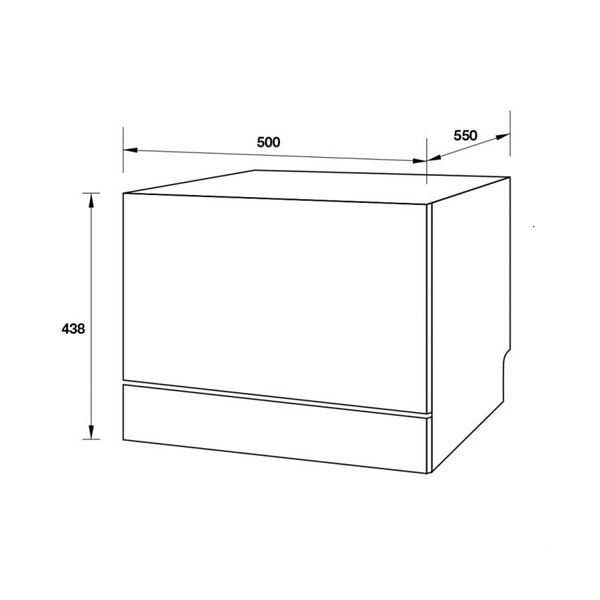 ảnh sản phẩm Máy rửa chén Hafele HDW-T50A 538.21.190