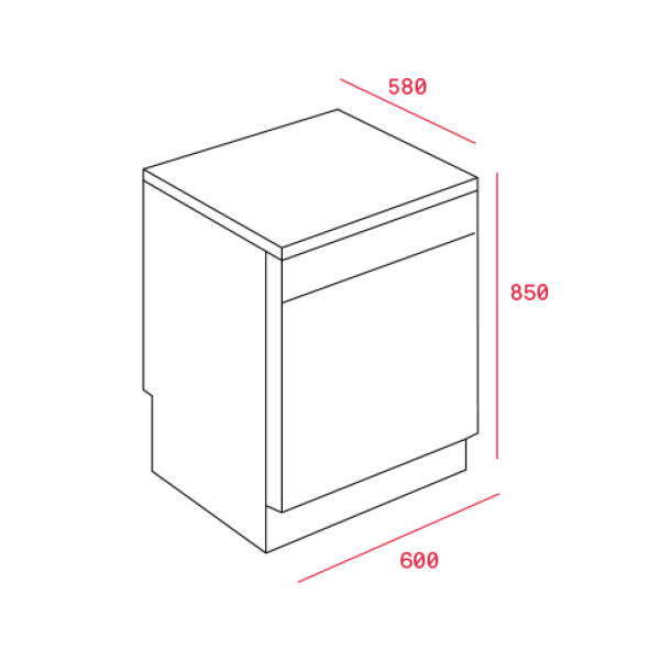 ảnh sản phẩm Máy rửa chén Teka LP9 850 40782501