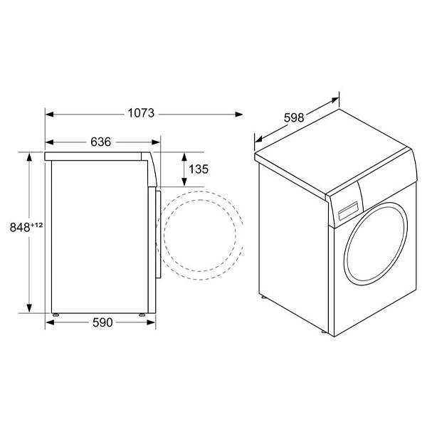 ảnh sản phẩm Máy sấy quần áo Bosch HMH.WQG24200SG - Series 6