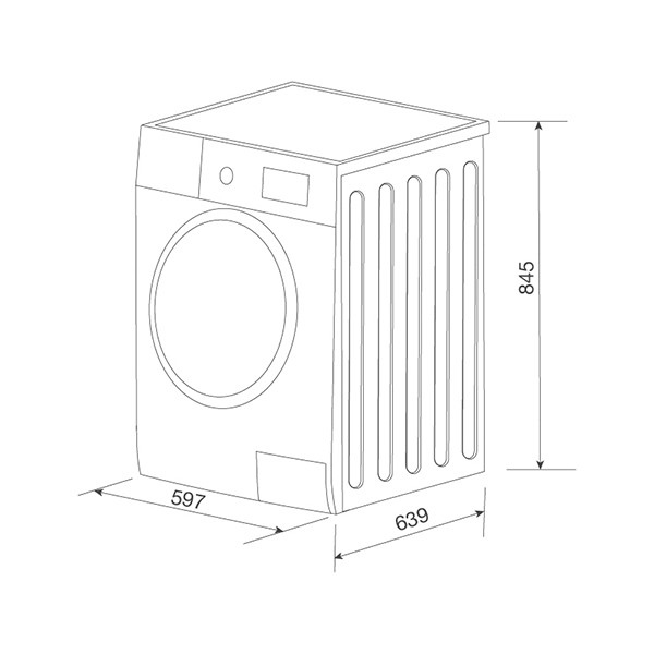 ảnh sản phẩm Máy Sấy Quần Áo Malloca MTD-T1510HP