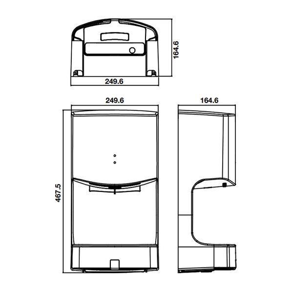 ảnh sản phẩm Máy sấy tay Hafele H468 983.64.003