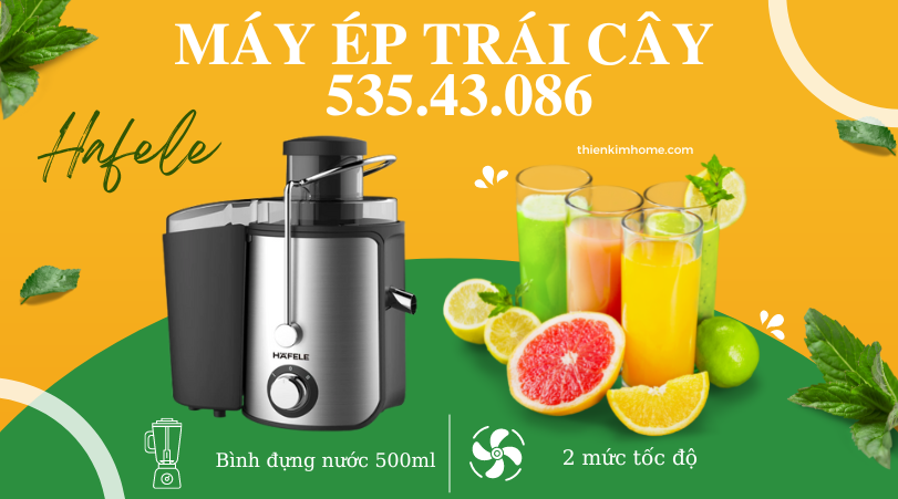 Bình đựng lớn Máy ép trái cây Hafele 535.43.086