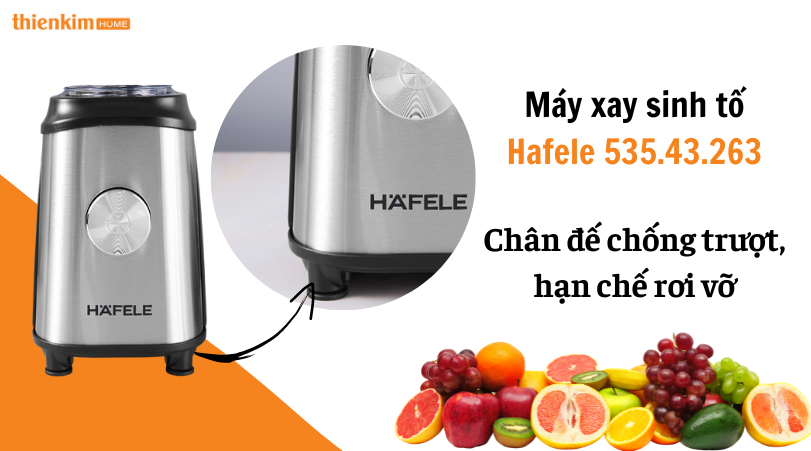 Chân đế chống trượt Máy xay sinh tố mini Hafele 535.43.263