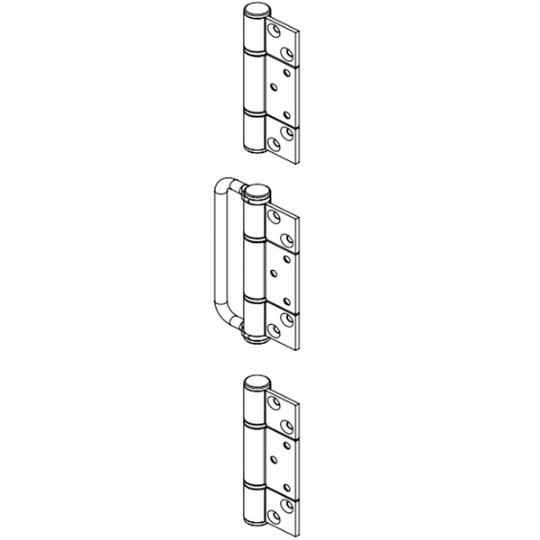 ảnh sản phẩm Bộ bản lề trung tâm 4s 75/100kg Hafele 943.34.097