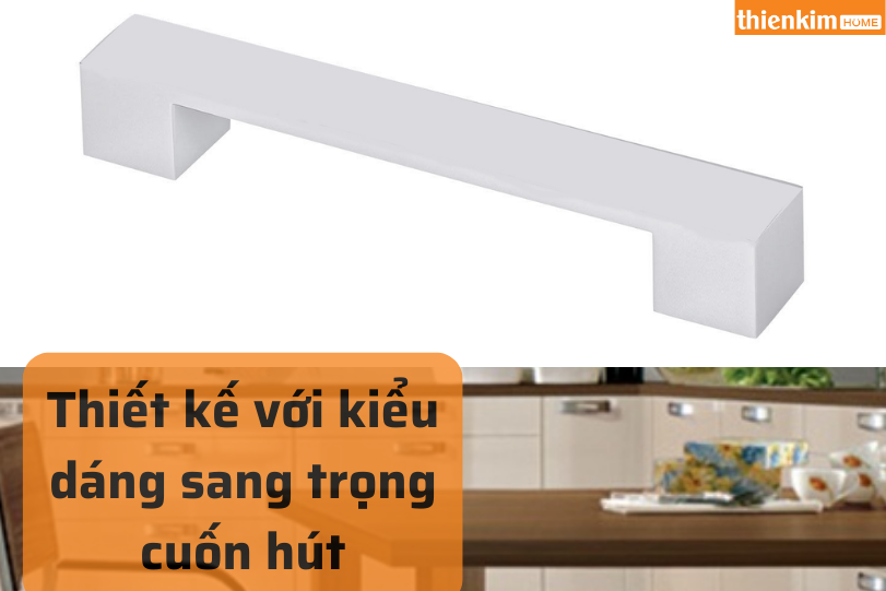 Tay nắm tủ Hafele 110.73.932 kiểu dáng tinh tế