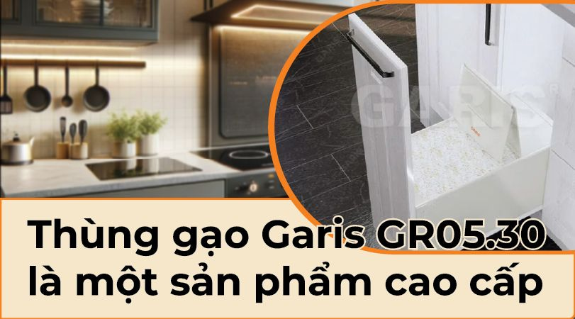 Thùng gạo ABS cao cấp Garis GR05.30