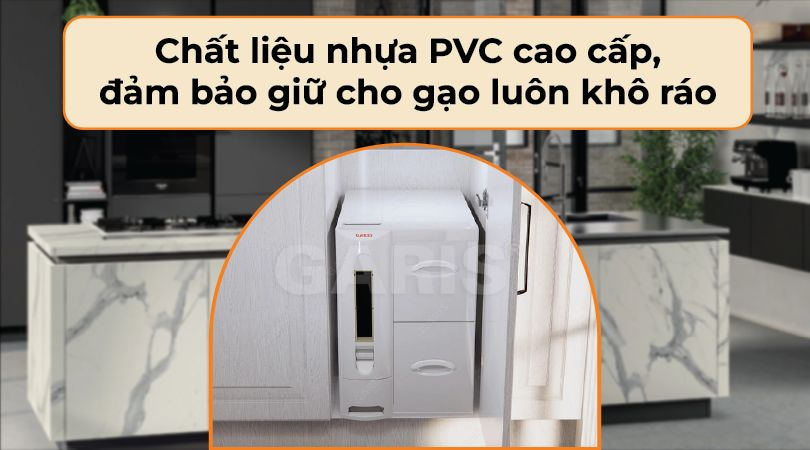 Garis GR09.45 - Chất liệu nhựa PVC cao cấp