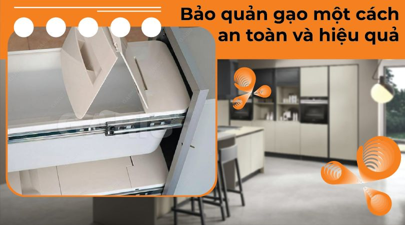 Garis GR07.30B - Bảo quản gạo an toàn và hiệu quả