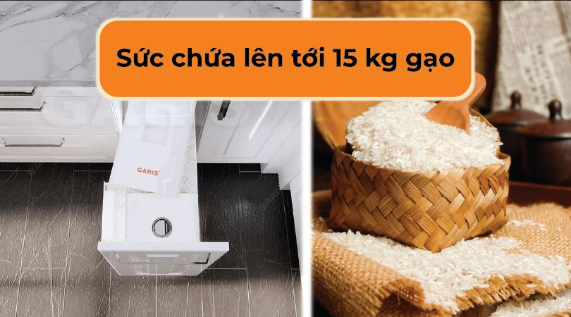 GR01.20 - Sức chưa lên tới 15kg gạo