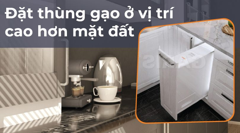 Garis GR02.25 - Đặt ở vị trí cao