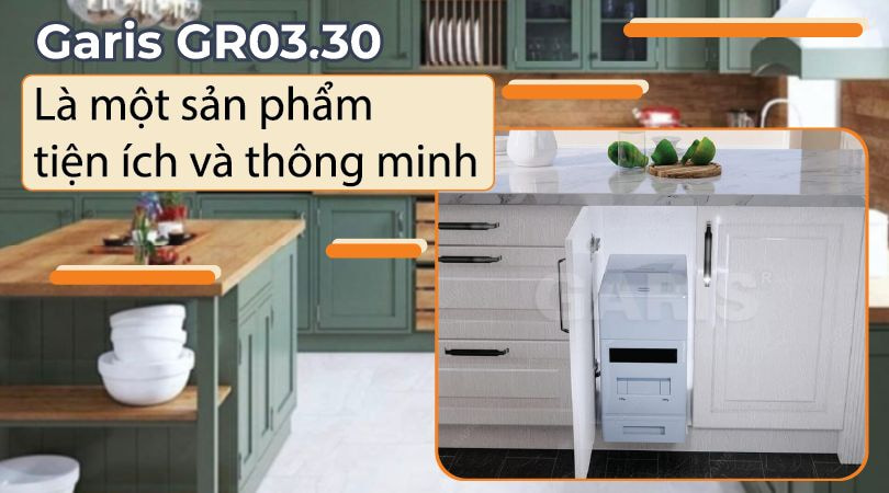 Thùng gạo nhựa ABS cao cấp Garis GR03.30