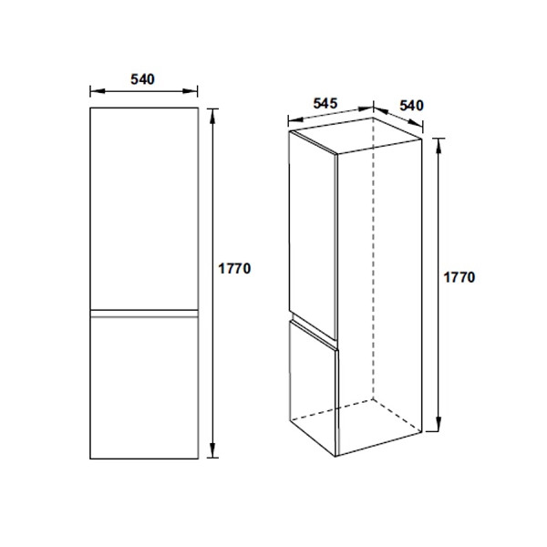 ảnh sản phẩm Tủ lạnh Hafele HF-BI60B 533.13.050