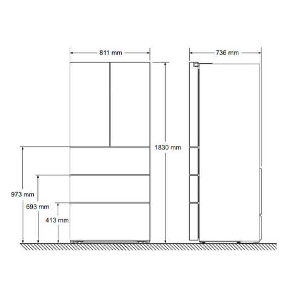 ảnh sản phẩm Tủ lạnh Bosch HMH.KFN86AA76J Serie 6