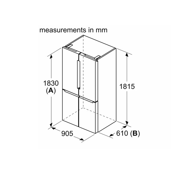 ảnh sản phẩm Tủ lạnh Bosch HMH.KFN96APEAG Serie 6