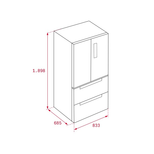 ảnh sản phẩm Tủ lạnh Teka RFD 77820 113430004