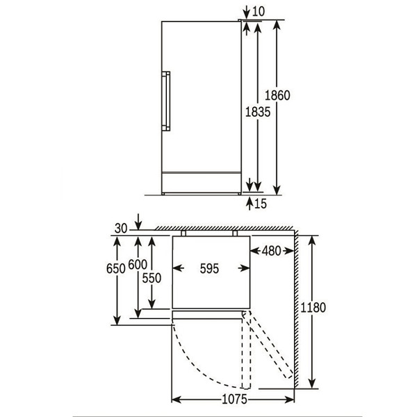 ảnh sản phẩm Tủ rượu Bosch HMH.KSW38940 Serie 8