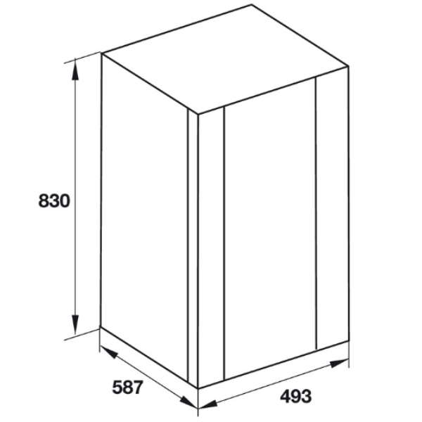 ảnh sản phẩm Tủ rượu Hafele HW-G32A 534.16.960