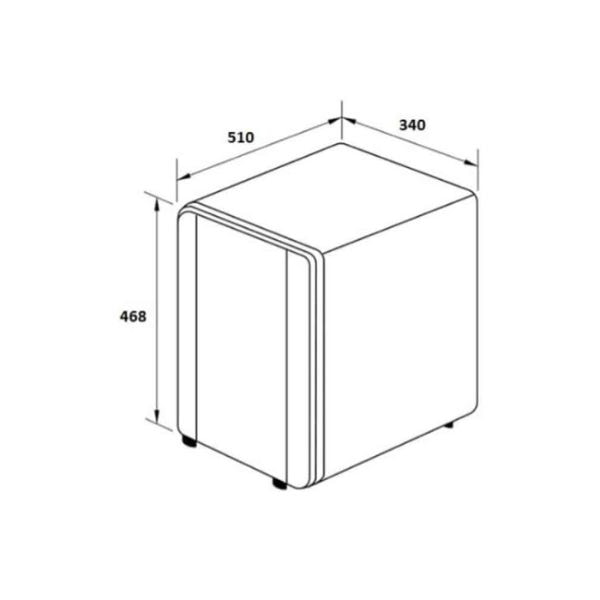 ảnh sản phẩm Tủ rượu mini Hafele 539.15.060