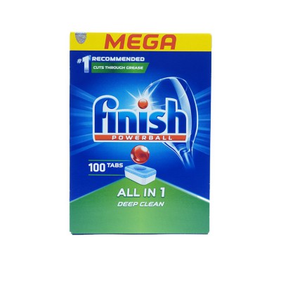 ảnh sản phẩm Viên rửa bát Finish All In 1 FVAT100RG 100 viên