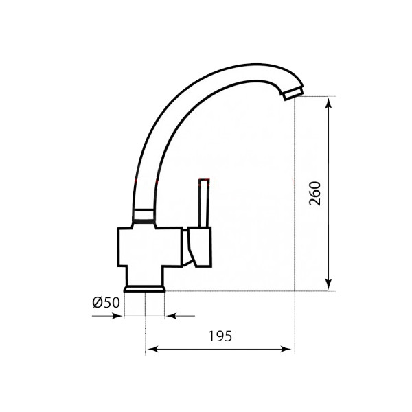 ảnh sản phẩm Vòi rửa chén Carysil Argo G-2411 Arena (10)