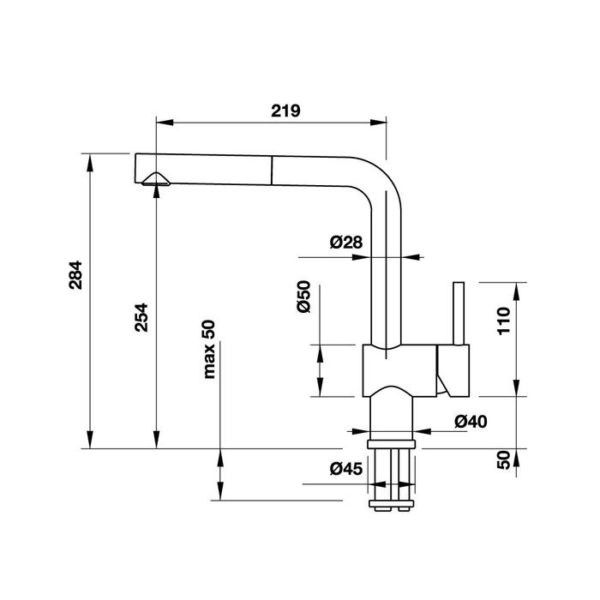 ảnh sản phẩm Vòi rửa chén Hafele Blancolinus S 565.68.350