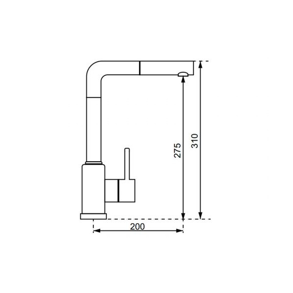 ảnh sản phẩm Vòi rửa chén Hafele HF-GC301 569.15.301