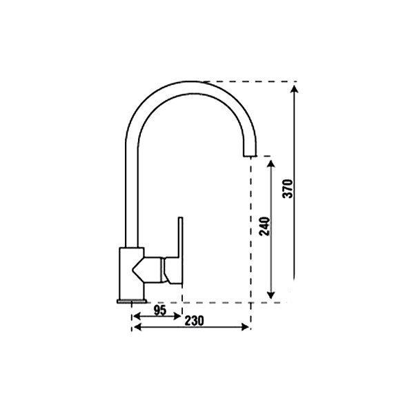 ảnh sản phẩm Vòi rửa chén Pona PNK1-2322