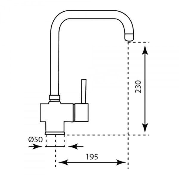 ảnh sản phẩm Vòi rửa chén Carysil I-2451