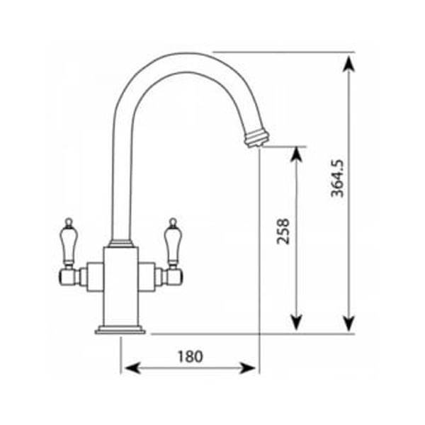 ảnh sản phẩm Vòi rửa chén Carysil I-2467