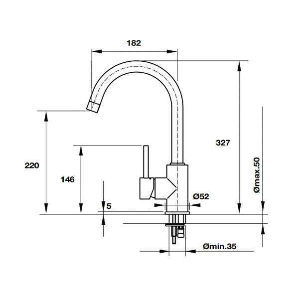 ảnh sản phẩm Vòi rửa chén Hafele Blanco 569.04.240