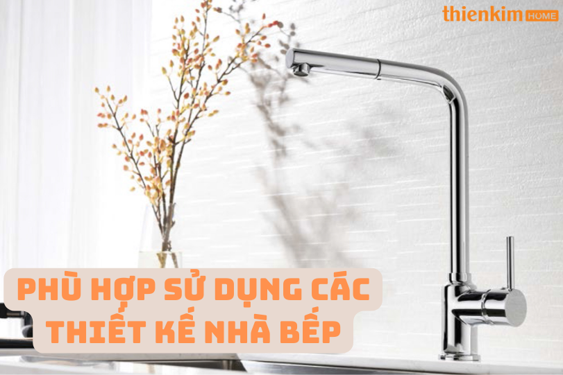 Vòi rửa chén Hafele HT19-CH1P319 570.50.290 phù hợp sử dụng