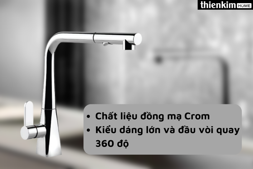 Vòi rửa chén Hafele HT20-CH1P259 570.82.210 chất liệu cao cấp