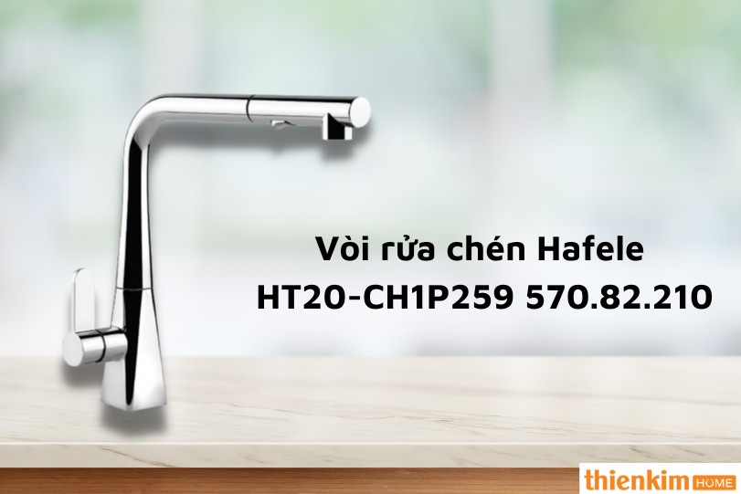 Vòi rửa chén Hafele HT20-CH1P259 570.82.210