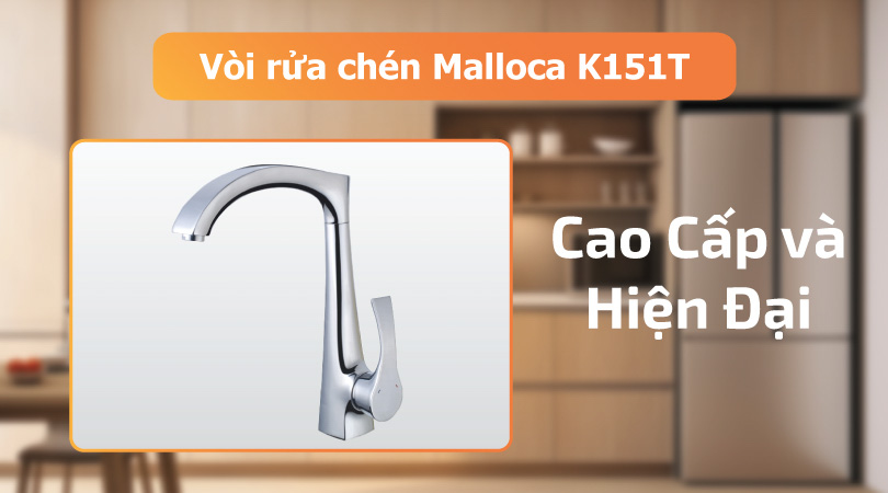 Vòi rửa chén Malloca K151T