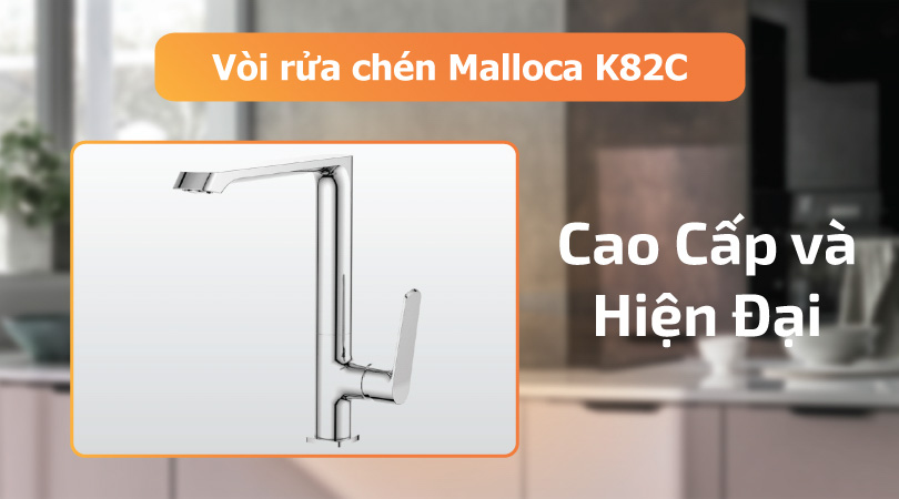 Vòi rửa chén Malloca K82C