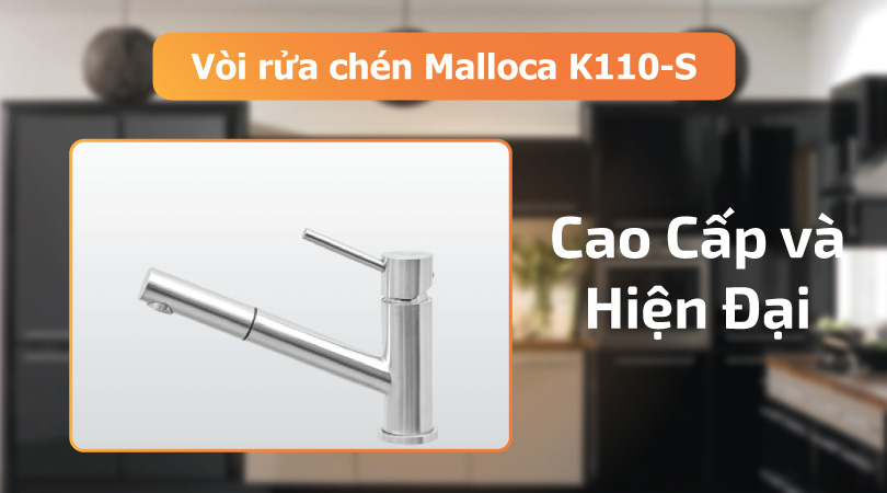 Vòi rửa chén Malloca K110-S