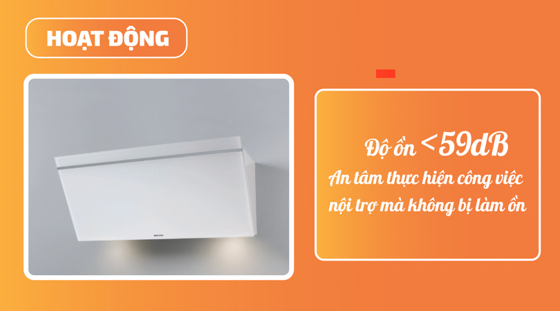 Malloca VITA V-3 độ ồn